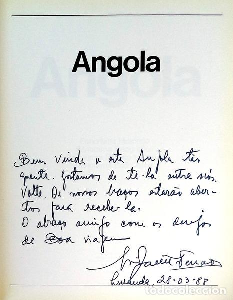 Libros antiguos: ANGOLA &ndash; TRABALHO E LUTA. - Foto 2