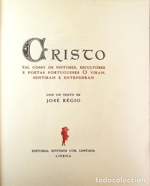 Libros antiguos: CORREIA. (Manuel) e Nataniel Costa.(Dir.) - CRISTO. - Foto 2