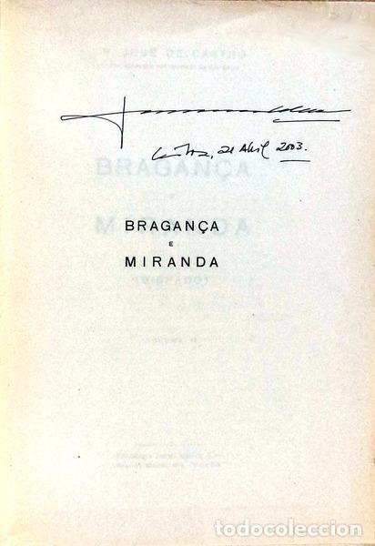 Libros antiguos: CASTRO. (Jos&eacute; de) - BRAGAN&Ccedil;A E MIRANDA (BISPADO) [VOLUME II]. - Foto 2