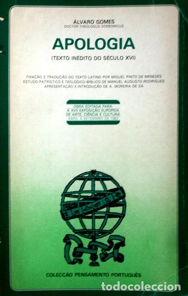 Libros antiguos: GOMES. (&Aacute;lvaro) - APOLOGIA. - Foto 1
