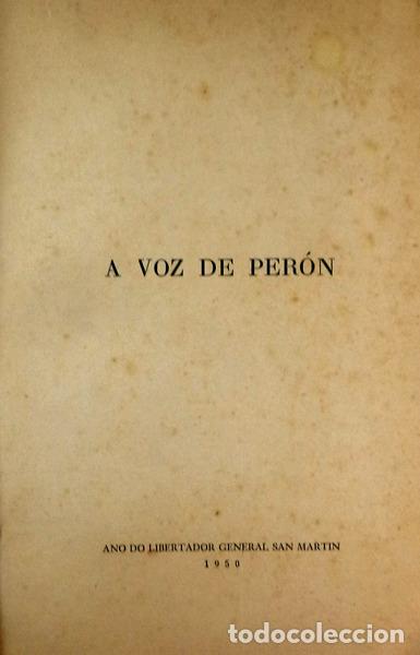Libros antiguos: VOZ (A) DE PER&Oacute;N. - Foto 2