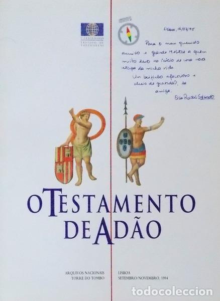 Libros antiguos: TESTAMENTO (O) DE AD&Atilde;O. - Foto 2
