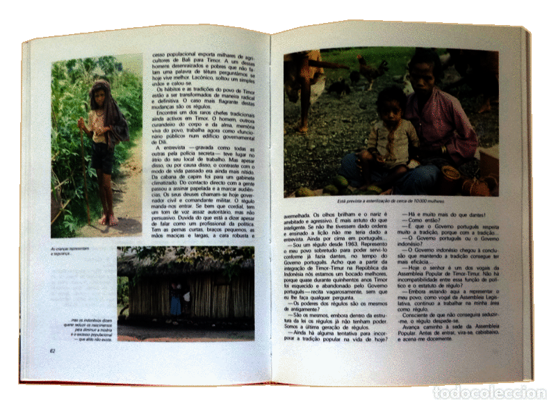 Libros antiguos: ARA&Uacute;JO. (Rui) - REGRESSO A TIMOR. - Foto 3