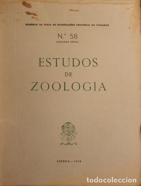 Libros antiguos: ESTUDOS DE ZOOLOGIA. - Foto 1