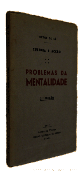Libros antiguos: S&Aacute;. (Victor de) - PROBLEMAS DA MENTALIDADE. - Foto 2