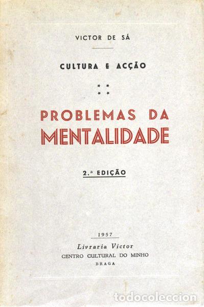 Libros antiguos: S&Aacute;. (Victor de) - PROBLEMAS DA MENTALIDADE. - Foto 1