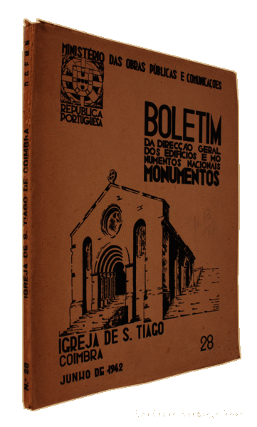 Libros antiguos: IGREJA (A) DE S. TIAGO DE COIMBRA. - Foto 4