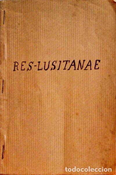 Libros antiguos: FR. WEIHRICH. - RES LUSITANAE. - Foto 1