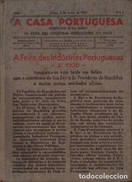 Libros antiguos: CASA (A) PORTUGUESA. - Foto 1