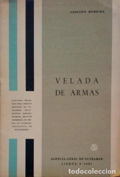 Libros antiguos: MOREIRA. (Adriano) - VELADA DE ARMAS. - Foto 1