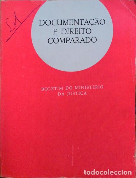 Libros antiguos: GABINETE DE DOCUMENTA&Ccedil;&Atilde;O E DIREITO COMPARADO. - Foto 1