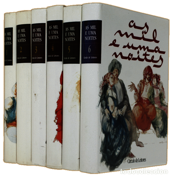 Libros antiguos: MIL (AS) E UMA NOITES. [6 VOLUMES] - Foto 3
