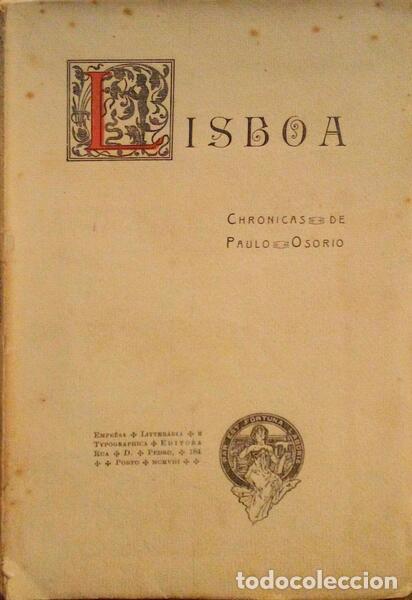 Libros antiguos: OS&Oacute;RIO. (Paulo) - LISBOA, CHRONICAS. - Foto 1