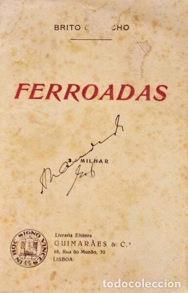 Libros antiguos: BRITO CAMACHO. (Manuel de) - FERROADAS. - Foto 1
