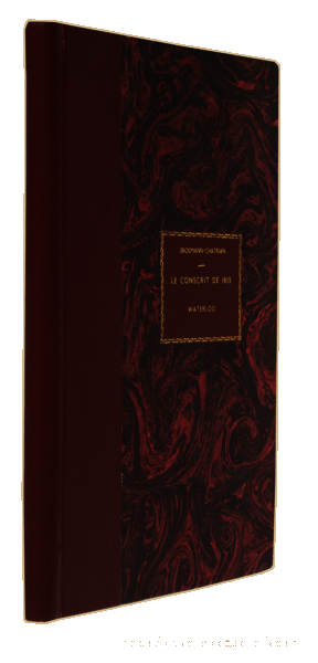 Libros antiguos: ERCKMANN-CHATRIAN. - LE CONSCRIT DE 1813 [e] WATERLOO. - Foto 3