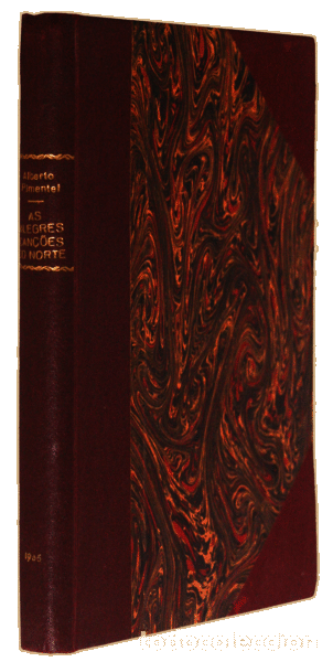 Libros antiguos: PIMENTEL. (Alberto) - AS ALEGRES CAN&Ccedil;&Otilde;ES DO NORTE. - Foto 3