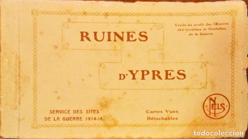 Libros antiguos: RUINES D&#39;YPRES. [10 POSTAIS] - Foto 1