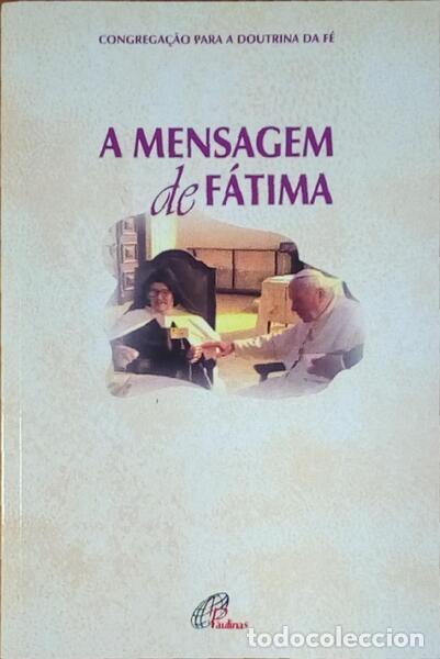 Libros antiguos: MENSAGEM (A) DE F&Aacute;TIMA. - Foto 1