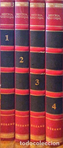 Libros antiguos: HIST&Oacute;RIA UNIVERSAL. [4 VOLS.] - Foto 3