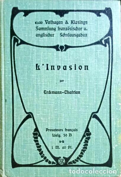 Libros antiguos: ERCKMANN-CHATRIAN. - L&#39;INVASION. - Foto 1