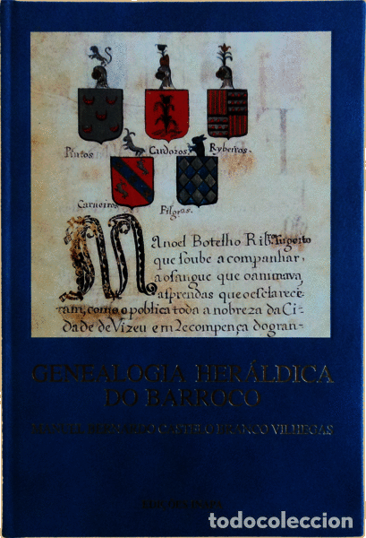 Libros antiguos: NORTON. (Manuel Artur) - GENEALOGIA HER&Aacute;LDICA DO BARROCO.