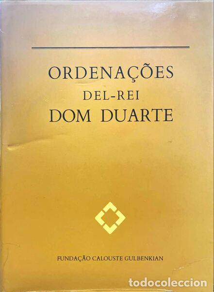 Livros antigos: ORDENA&Ccedil;&Otilde;ES DEL-REI DOM DUARTE.