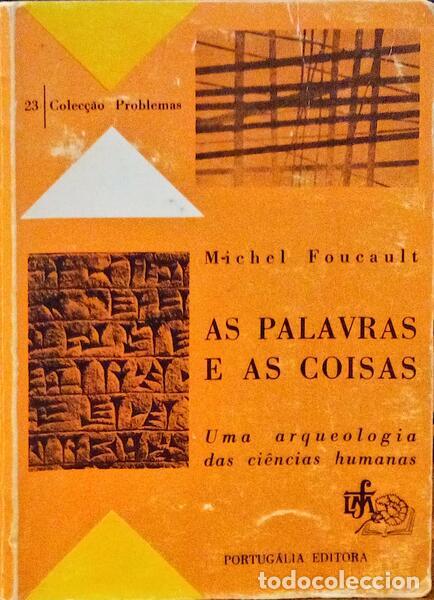 Libros antiguos: FOUCAULT. (Michel) - AS PALAVRAS E AS COISAS. - Foto 1