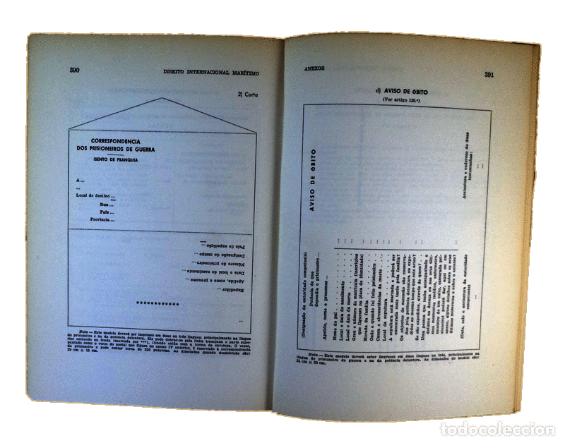 Libros antiguos: SERRA BRAND&Atilde;O. (E. H.) - DIREITO INTERNACIONAL MAR&Iacute;TIMO. - Foto 3