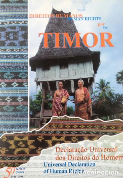 Antiquarische B&uuml;cher: SARAIVA. (Jos&eacute;) - DIREITOS HUMANOS POR TIMOR. Human Rights for Timor.