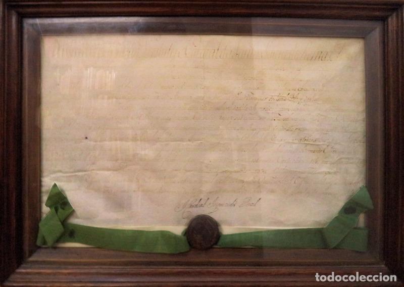 Libros antiguos: MANUSCRITO SEC. XVIII. - INQUISI&Ccedil;&Acirc;O - CARTA DE FAMILIAR DO SANTO OFICIO