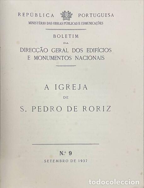 Libros antiguos: IGREJA (A) DE S. PEDRO DE RORIZ. - Foto 2