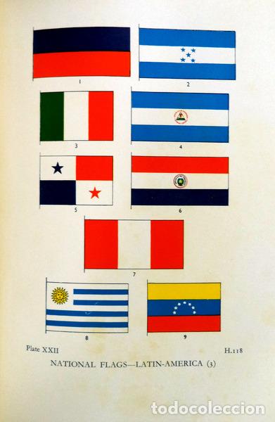 Libros antiguos: GRESHAM CARR. (H.) - FLAGS OF THE WORLD. - Foto 3