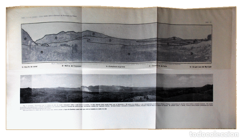 Libros antiguos: CURSO DE GEOLOGIA DO ULTRAMAR. - Foto 3