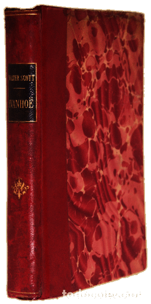 Libros antiguos: SCOTT. (Walter) - IVANHO&Euml;. [ENCAD] - Foto 3