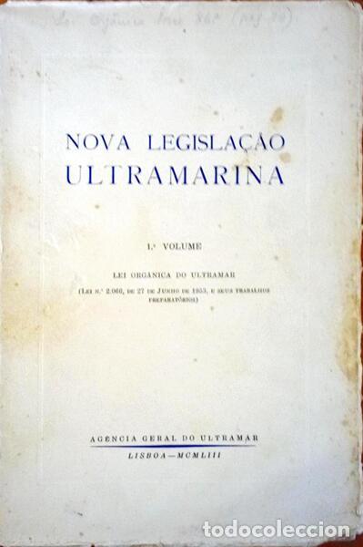 Libros antiguos: NOVA LEGISLA&Ccedil;&Atilde;O ULTRAMARINA. - Foto 1