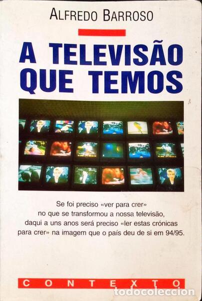 Libros antiguos: BARROSO. (Alfredo) - A TELEVIS&Atilde;O QUE TEMOS. - Foto 1