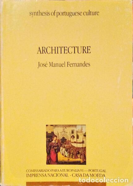 Libros antiguos: FERNANDES. (Jos&eacute; Manuel) - ARCHITECTURE. - Foto 1