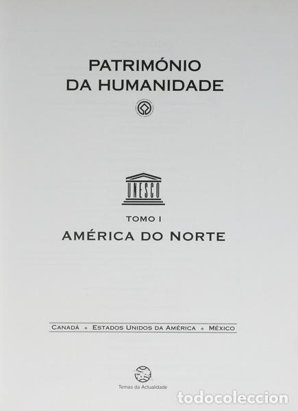 Libri antichi: PATRIM&Oacute;NIO DA HUMANIDADE. [14 VOLUMES].