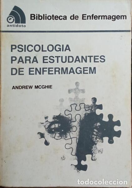 Livros antigos: MCGHIE. (Andrew) - PSICOLOGIA PARA ESTUDANTES DE ENFERMAGEM. [1.&ordf; EDI&Ccedil;&Atilde;O]