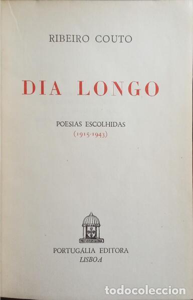 Libros antiguos: RIBEIRO COUTO. - DIA LONGO. - Foto 2