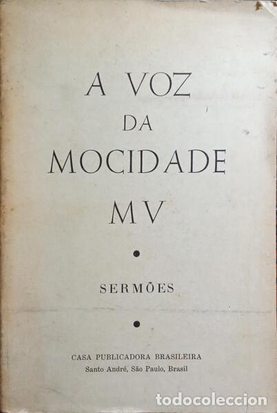 Libros antiguos: VOZ (A) DA MOCIDADE MV, SEM&Otilde;ES. - Foto 1