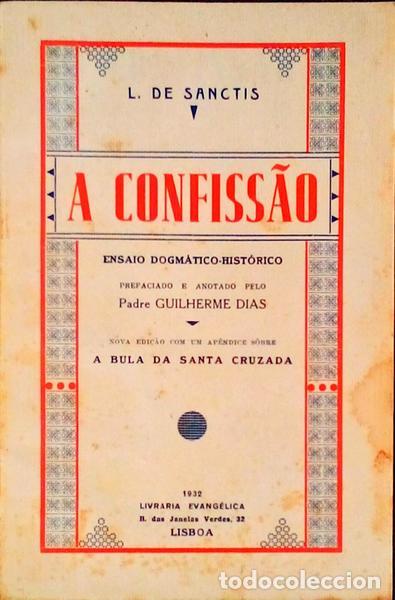 Libros antiguos: SANCTIS. (L. de) - A CONFISS&Atilde;O. - Foto 1