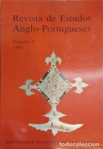 Livros antigos: REVISTA DE ESTUDOS ANGLO-PORTUGUESES, N.&ordm; 3, 1994.