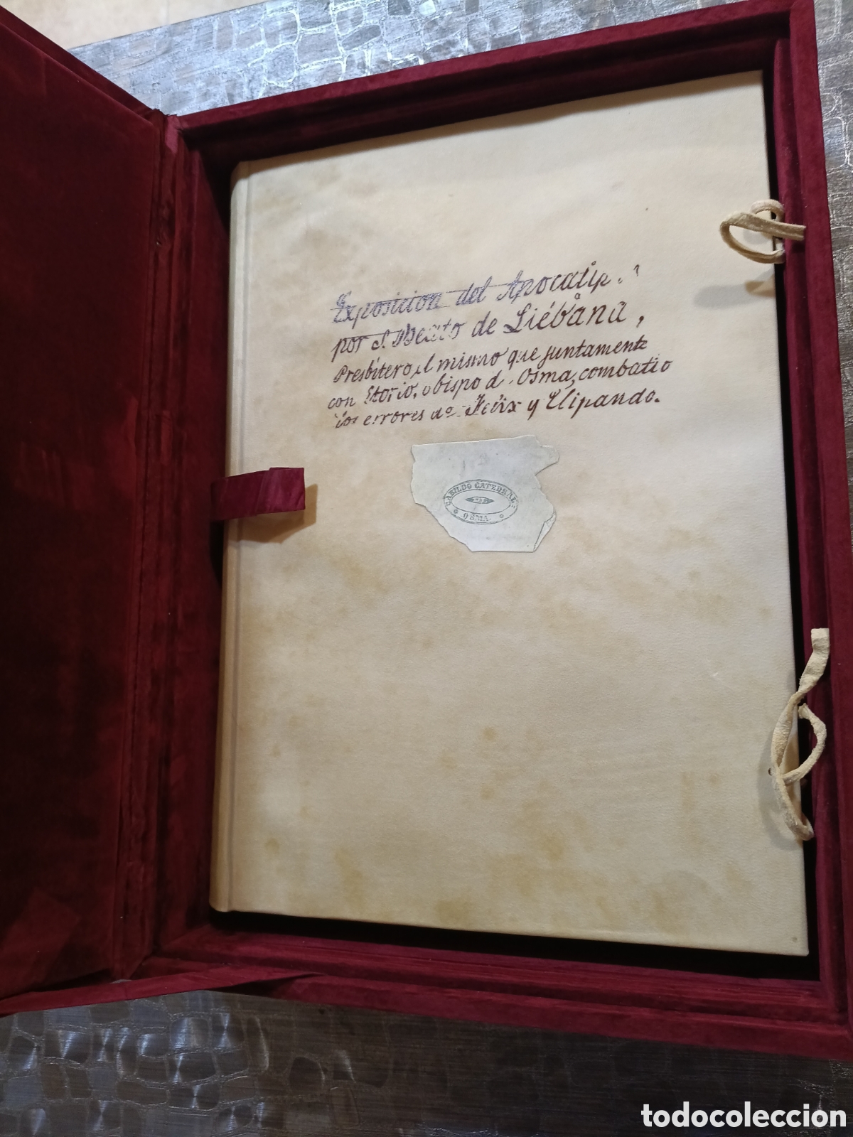 Libros antiguos: FACS&Iacute;MIL. BEATO DE LI&Eacute;BANA. facsimil C&Oacute;DICE DE BURGO DE OSMA. NUEVO