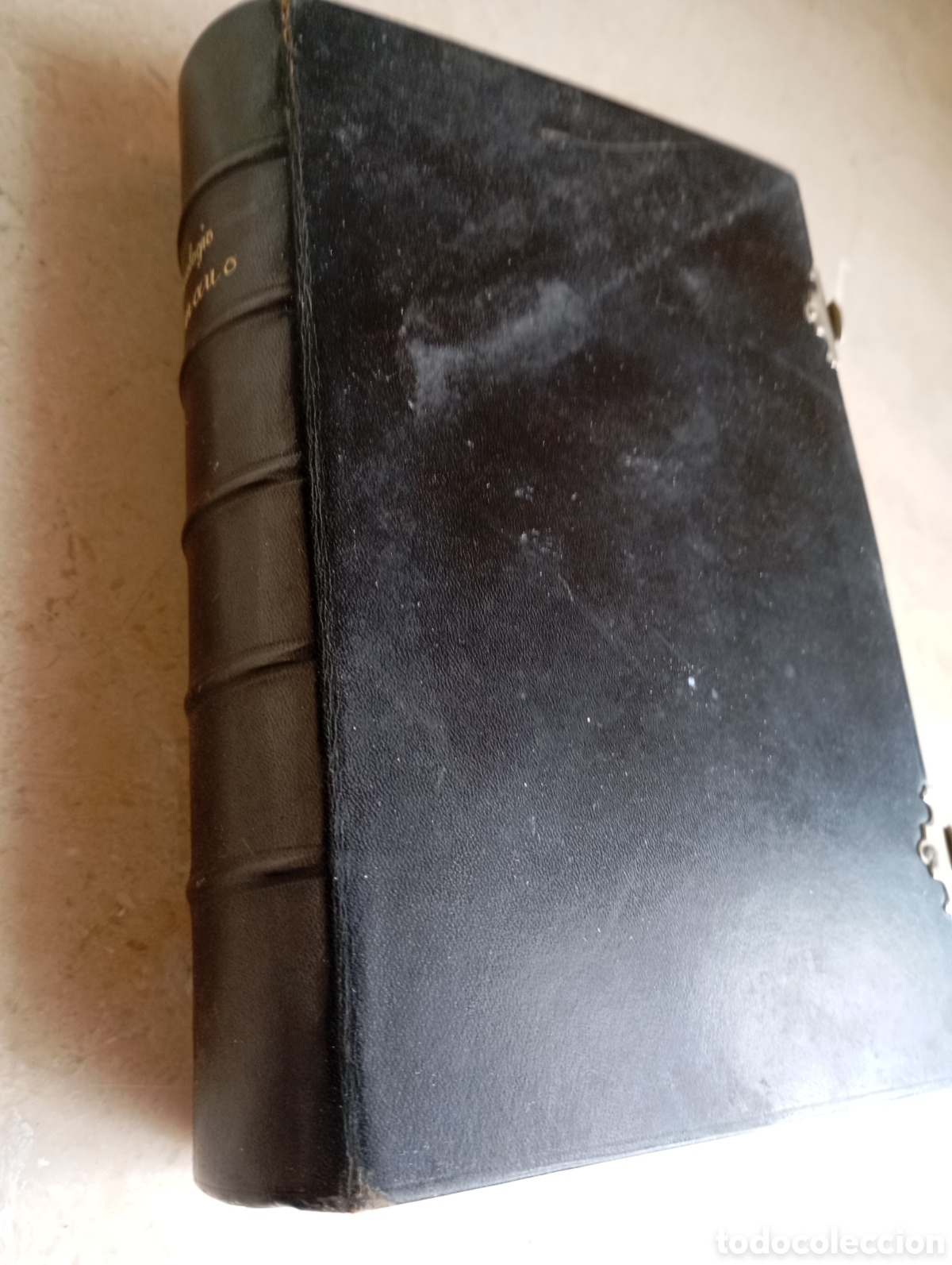 Libros antiguos: Eucologio romano. Devocionario completo - Foto 1