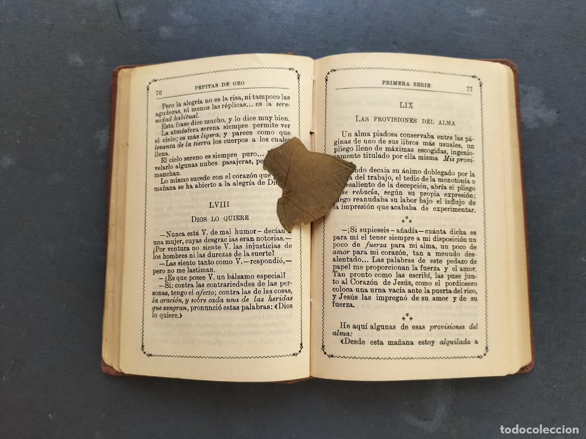 Libros antiguos: PEPITAS DE ORO - ADRIANO SYLVAIN 1909 - Foto 5