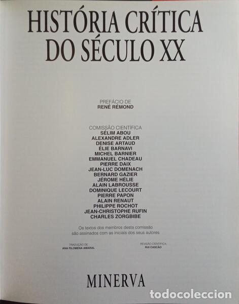 Libros antiguos: HIST&Oacute;RIA CR&Iacute;TICA DO S&Eacute;CULO XX. - Foto 2