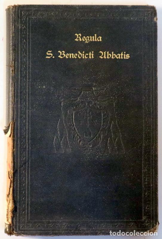 Libros antiguos: REGULA S. BENEDICTI ABBATIS - Romae 1901 - Foto 1
