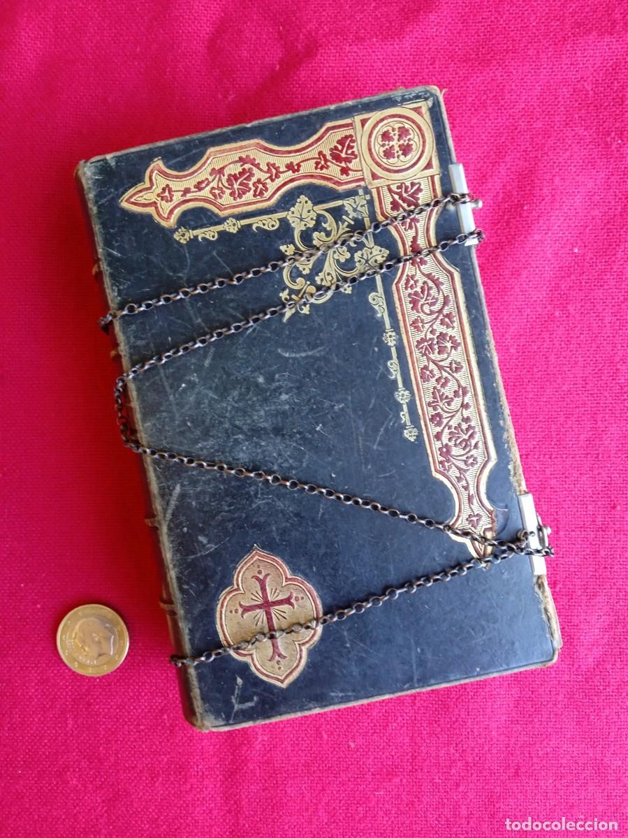 Libros antiguos: Libro antiguo religioso Eucologio 1883 - Foto 1