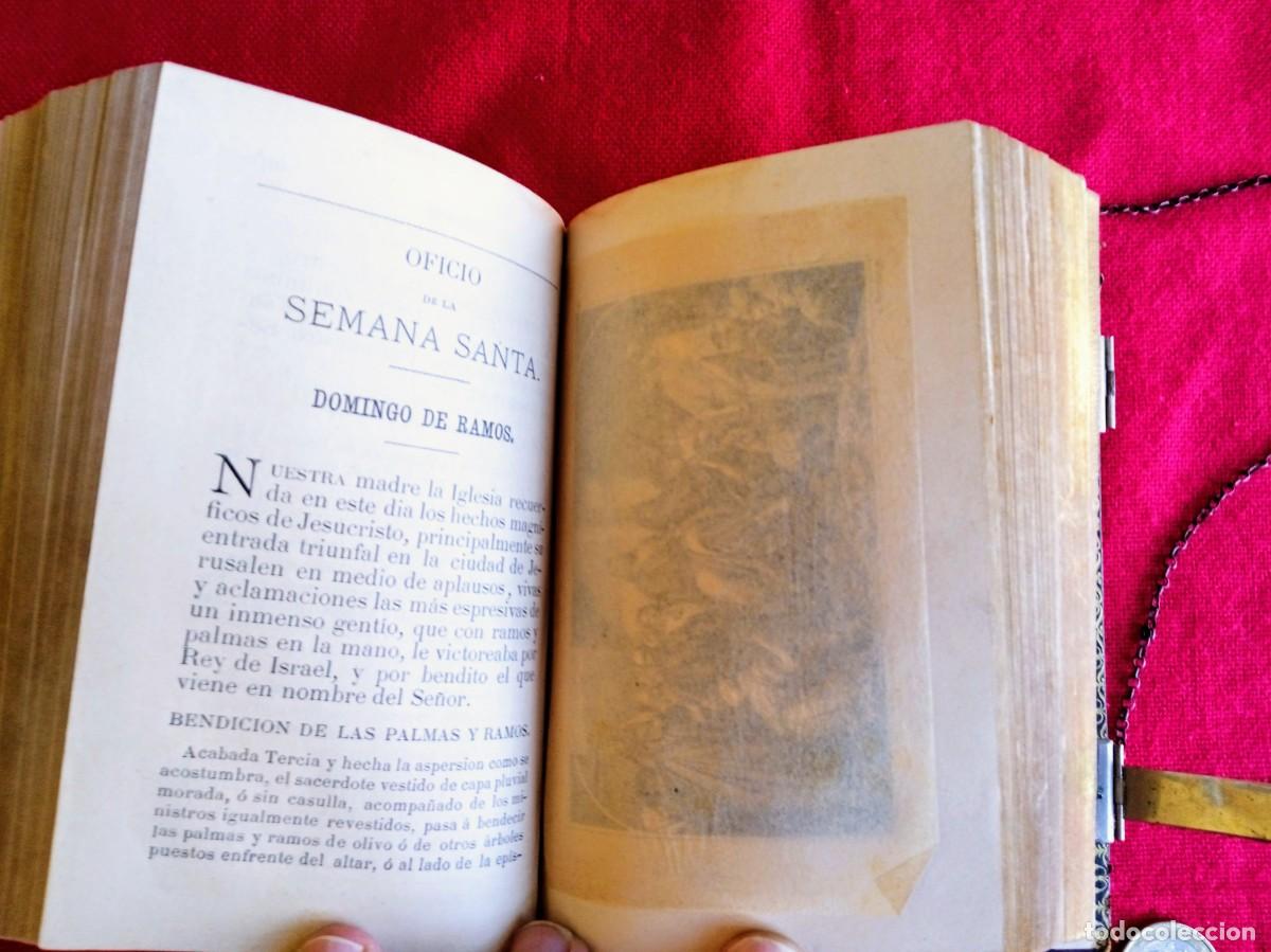 Libros antiguos: Libro antiguo religioso Eucologio 1883 - Foto 9